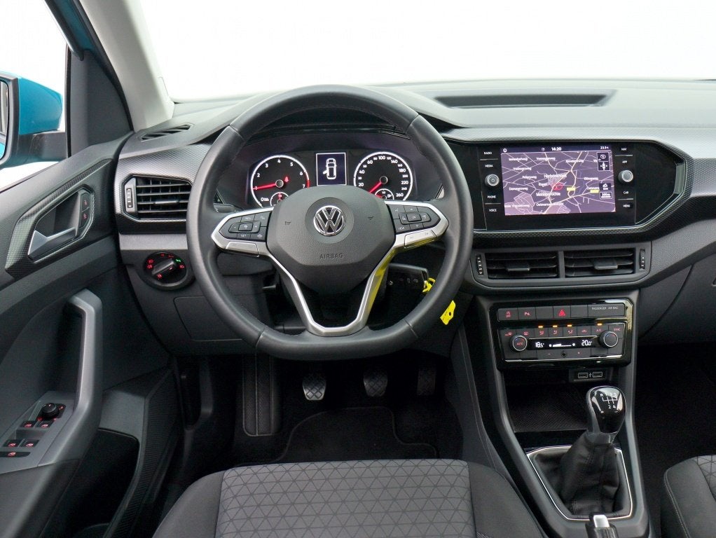 Volkswagen T-Cross 1.0 TSI Life | Trekhaak | Navi | Vierseiz, Auto's, 620 kg, 49 €/maand, Origineel Nederlands, Bedrijf