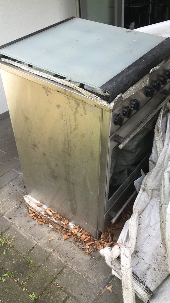 Gas Fornuizen, Witgoed en Apparatuur, Fornuizen, Ophalen, Gebruikt, Hete lucht, 4 kookzones