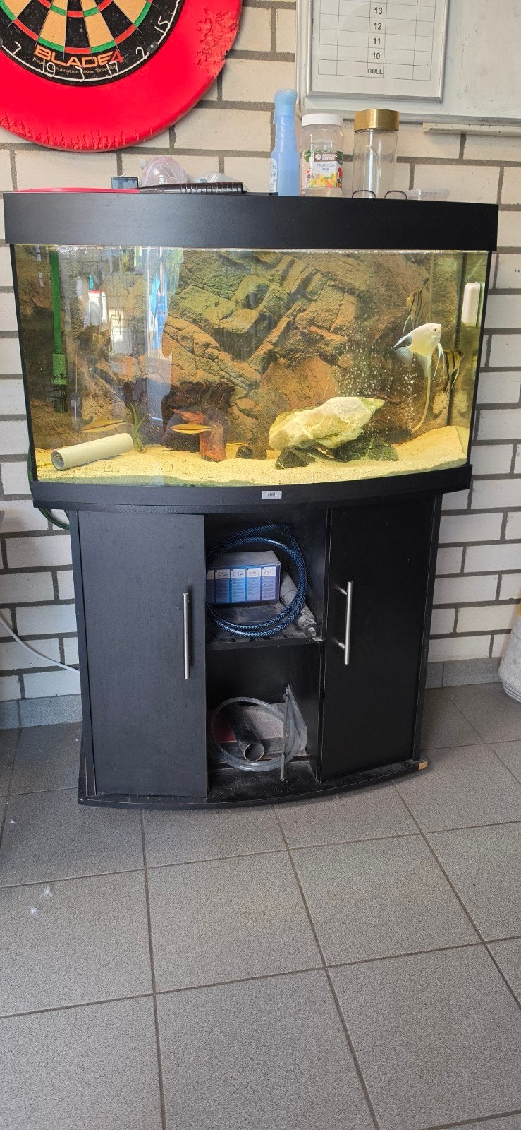 Jewel vision180 met kast en techniek, Ophalen, Leeg aquarium, Juwel