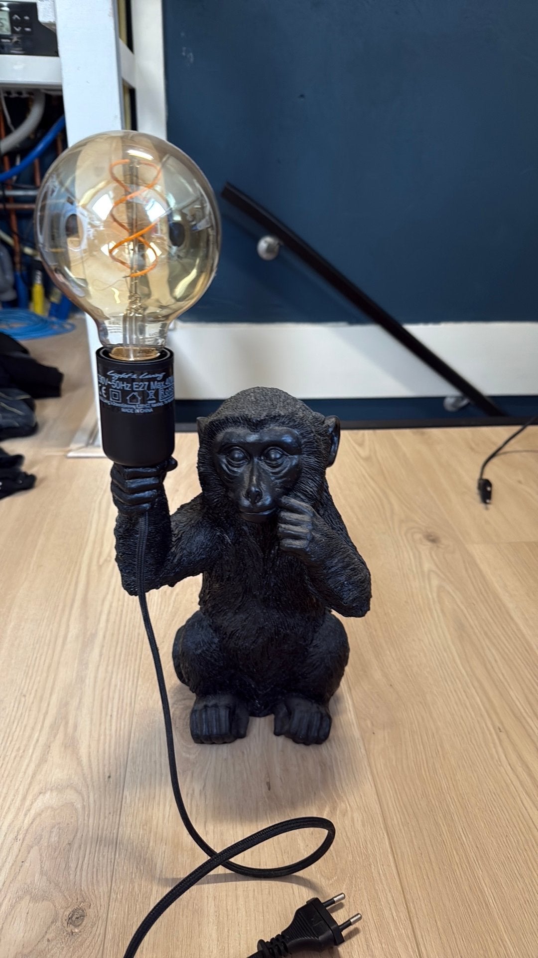 Lamp aap, Huis en Inrichting, Ophalen, Zo goed als nieuw
