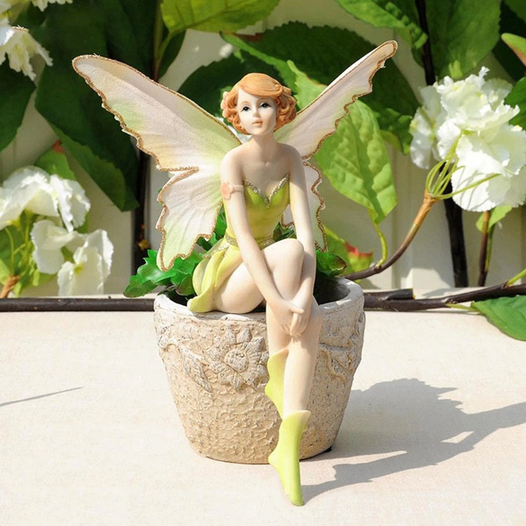 Fee Beeld / Beeldje Engel Meisje Ornament Fairy Tuin, Verzenden, Nieuw, Fantasy