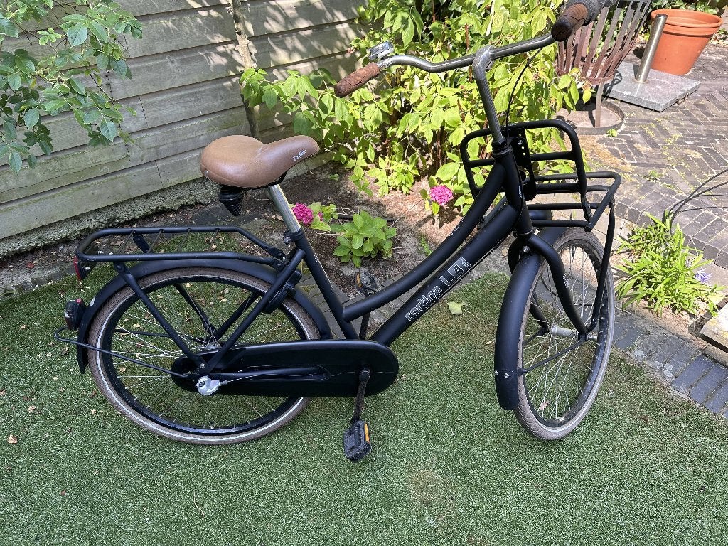 Cortina U4 Transportfiets - Mat Zwart, Ophalen, 20 inch of meer, Gebruikt, Cortina