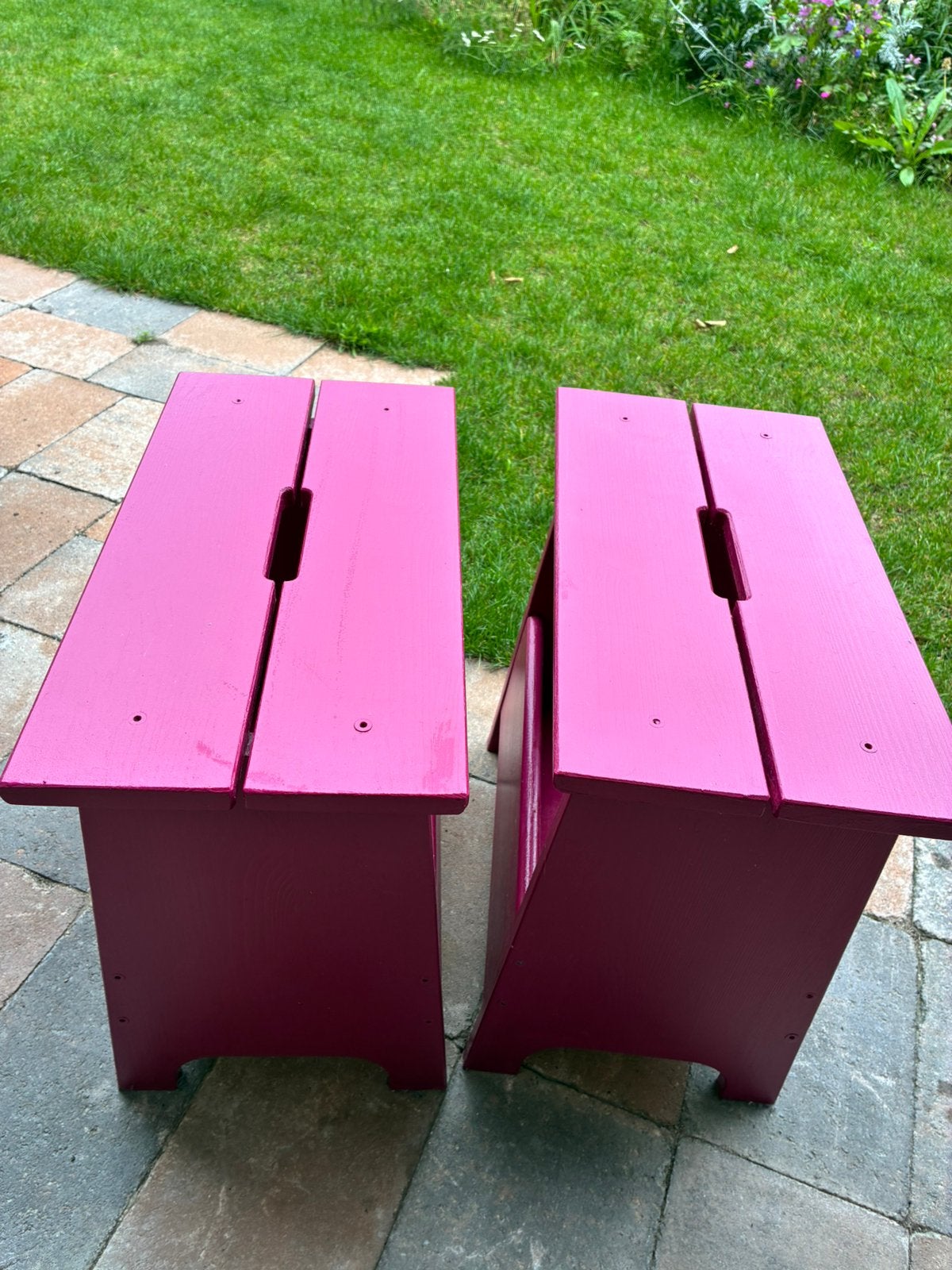 Geverfde ikea Krukjes/kastjes, Ophalen, Gebruikt, Minder dan 45 cm, Minder dan 55 cm