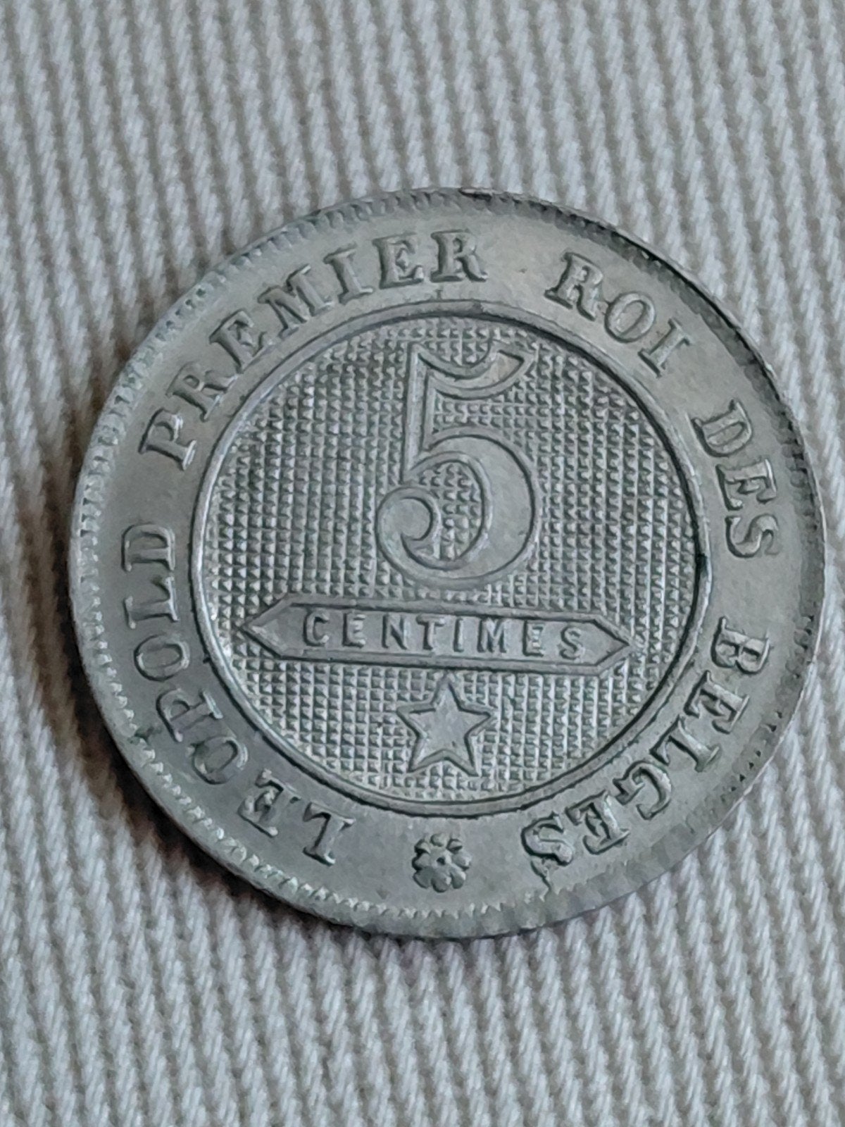België 5 Centimes 1862 Léopold I, Verzenden, Overig, Losse munt