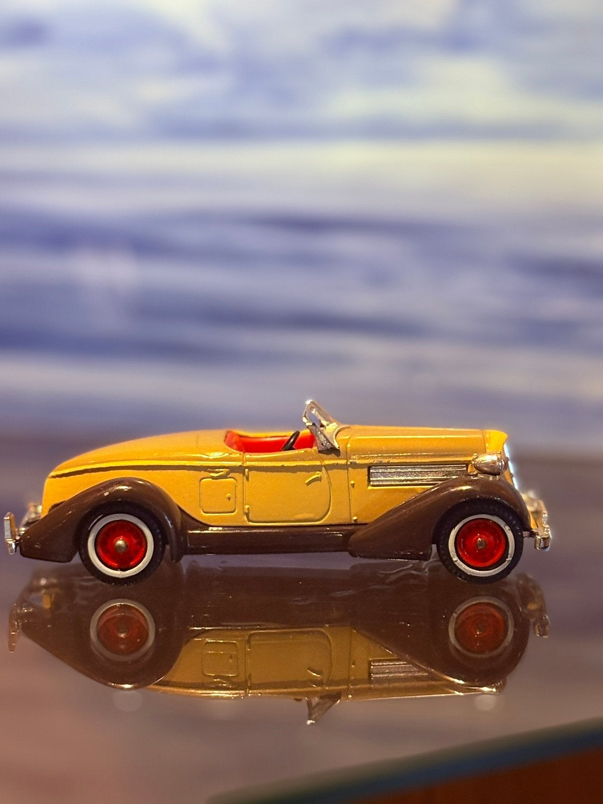 Matchbox Auburn 851 Speedster (1:42), Ophalen of Verzenden, Zo goed als nieuw, Auto
