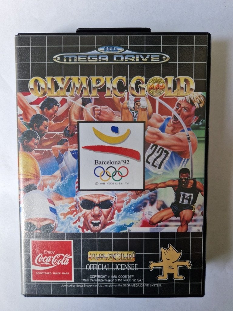 OLYMPIC GOLD barcelona 92, Spelcomputers en Games, Gebruikt, 1 speler, Racen en Vliegen, Ophalen of Verzenden