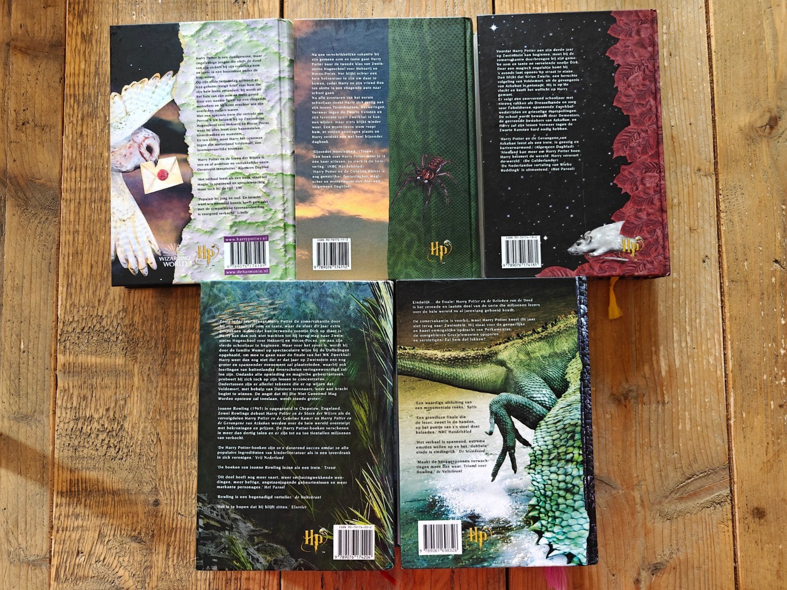 5 Losse delen van Harry Potter, Hardcover., Boeken, Ophalen of Verzenden, Zo goed als nieuw