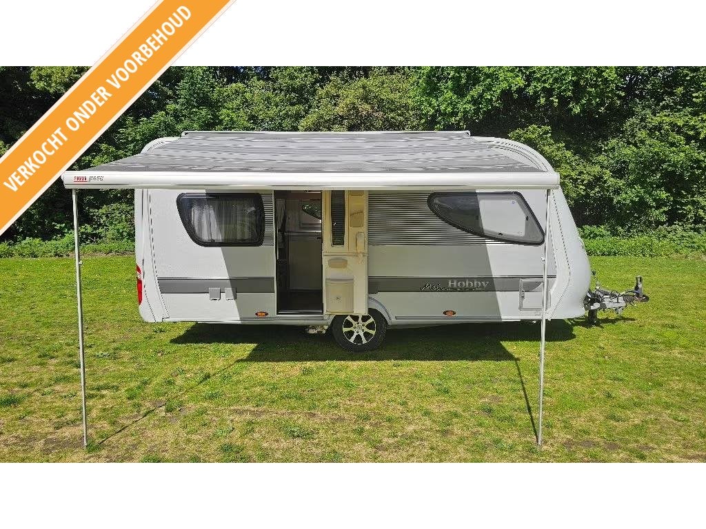 Hobby 460 UFE La Vita 2011 - Mover, Luifel, Rondzit, Caravans en Kamperen, Caravans, Rondzit, Hobby, Bedrijf, Overige typen