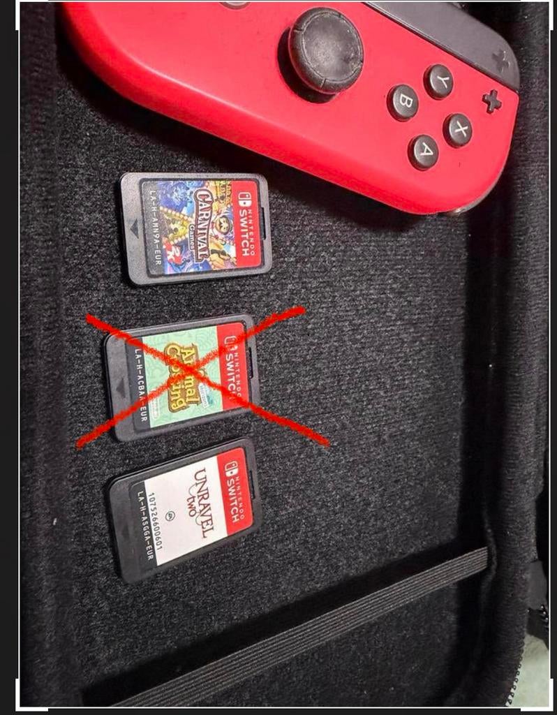 Nintendo Switch met Animal Crossing controllers en 3 games, Ophalen of Verzenden, Switch Original, Met 3 controllers of meer, Gebruikt