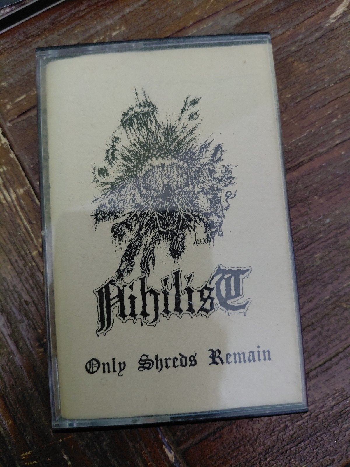Nihilist - Only Shreds Remain (Cassette), Ophalen of Verzenden, Gebruikt