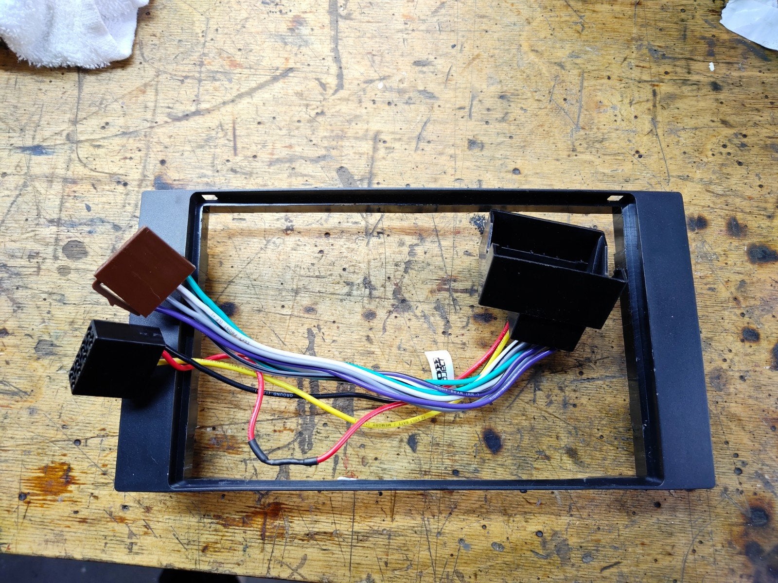 Dubbel Din Autoradio Adapter Ford Fiesta 2006, Ophalen of Verzenden, Zo goed als nieuw