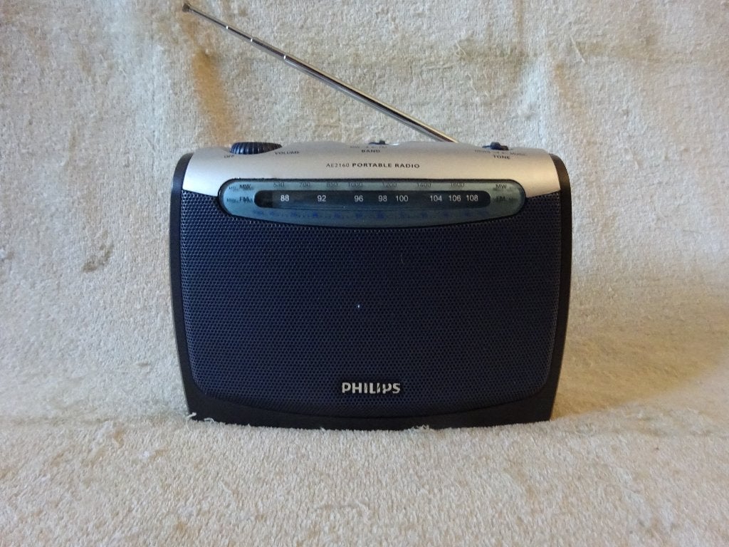 Philips AE2160 Draagbare transistor Radio FM/AM, Audio, Tv en Foto, Radio's, Ophalen of Verzenden, Zo goed als nieuw, Transistorradio