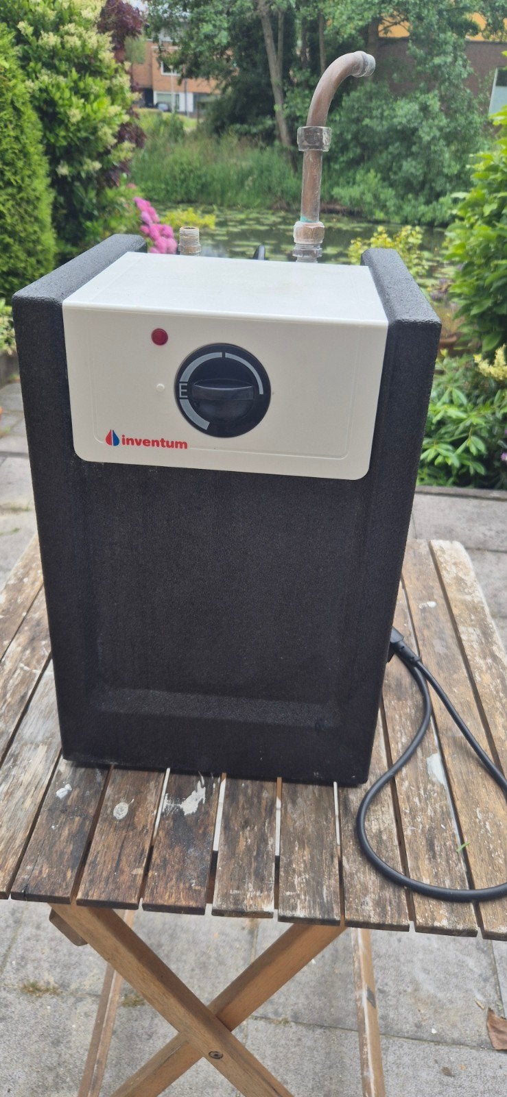 Inventum Boiler Q10 - 10L, Doe-het-zelf en Verbouw, Geisers en Boilers, Gebruikt, Boiler, Aardgas, Minder dan 20 liter, Onbekend