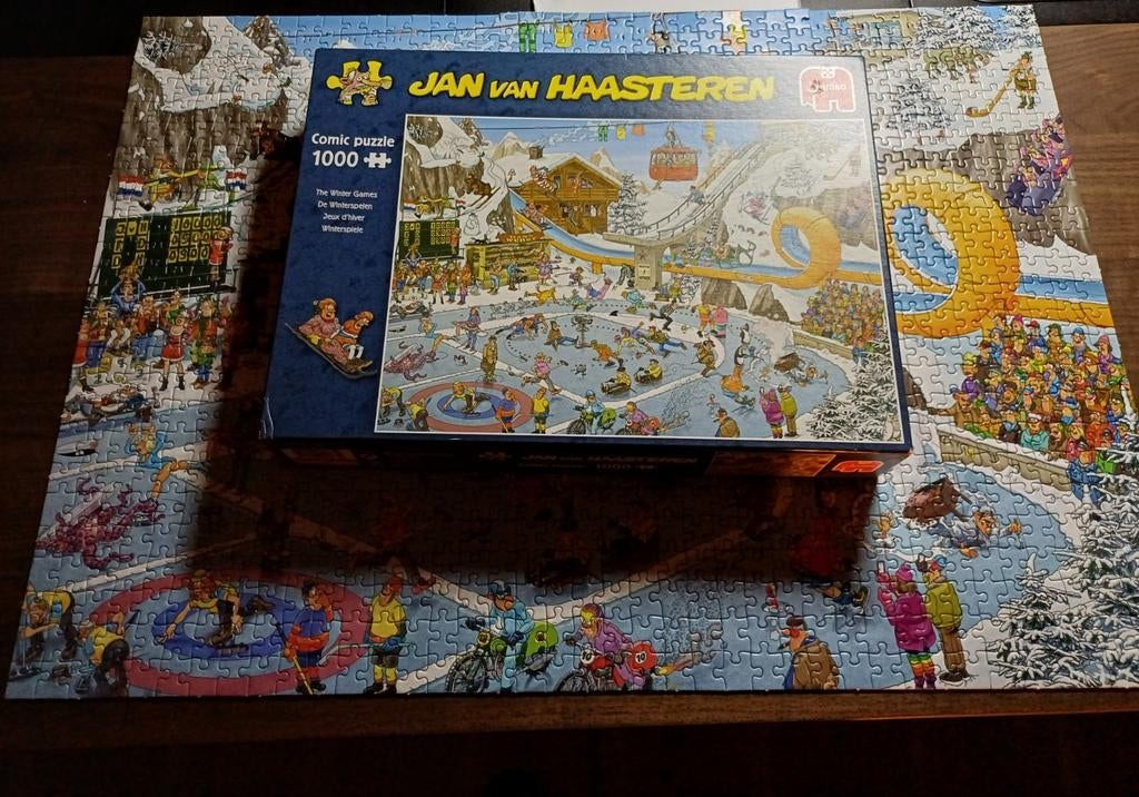 Jan van Haasteren Winterspelen 1000 stukjes legpuzzel, Ophalen