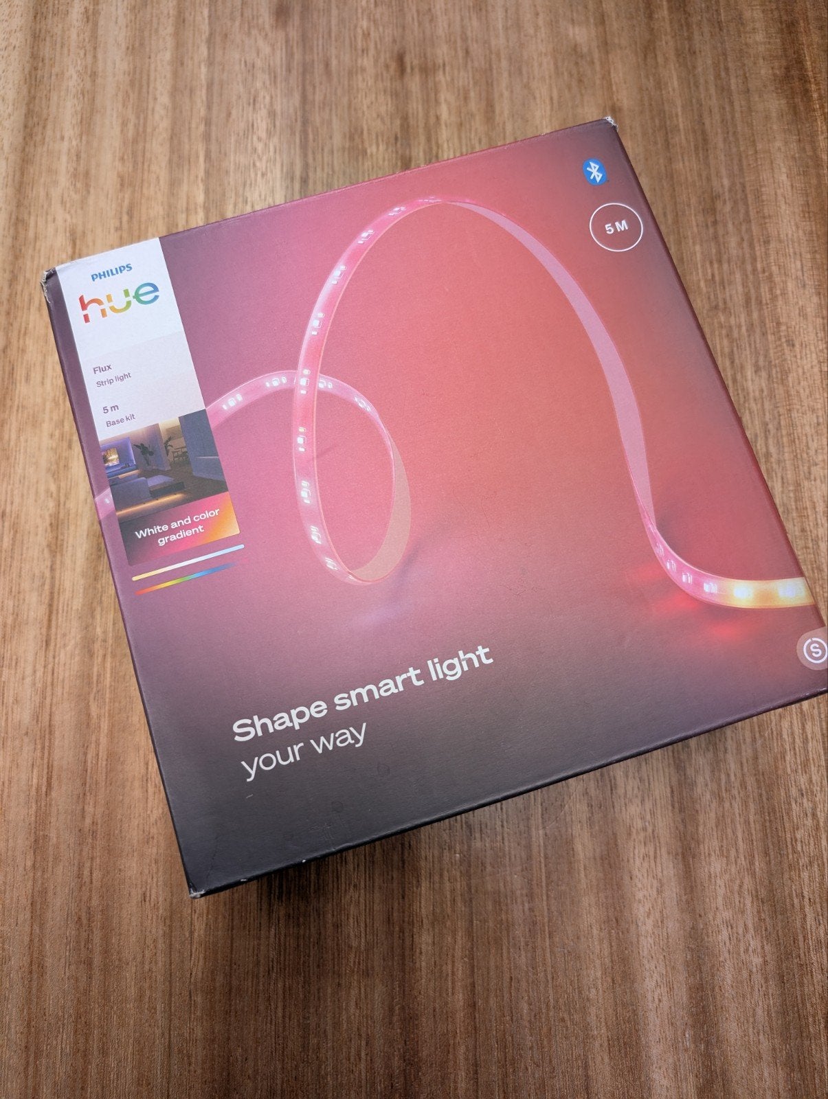 Philips Hue Flux Strip light 5m Gradient NIEUW, Huis en Inrichting, Philips Hue, Nieuw, Ophalen of Verzenden, Zigbee