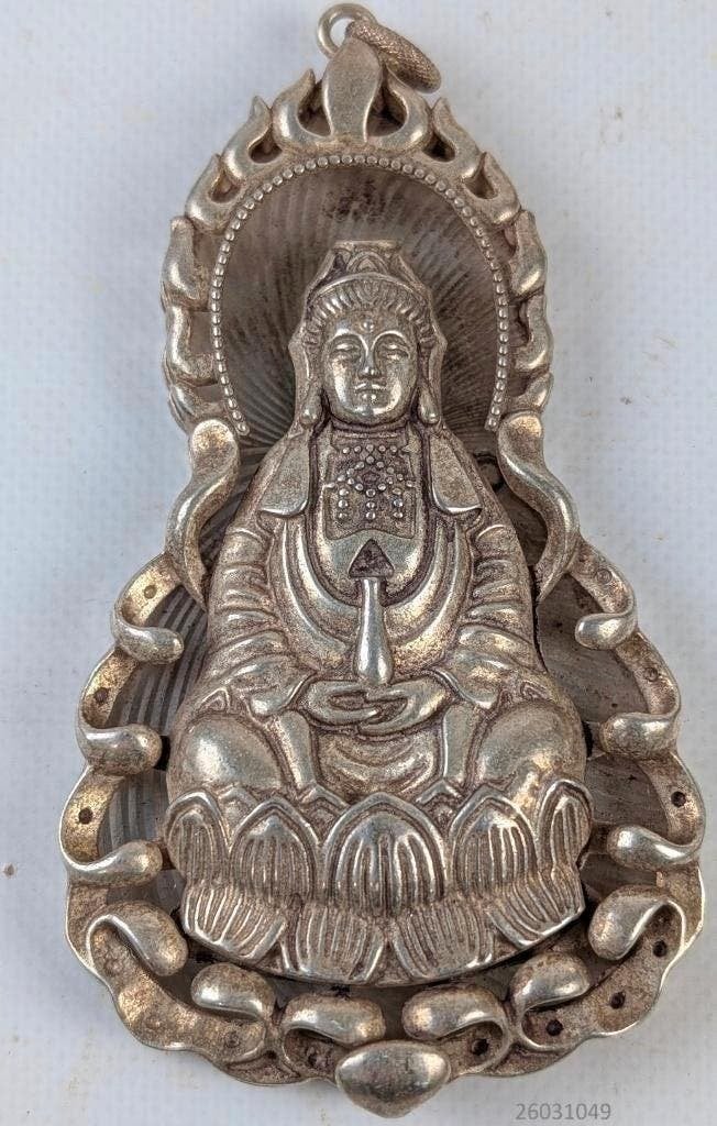 Religieuze hanger Quan Yin, Antiek en Kunst, Ophalen