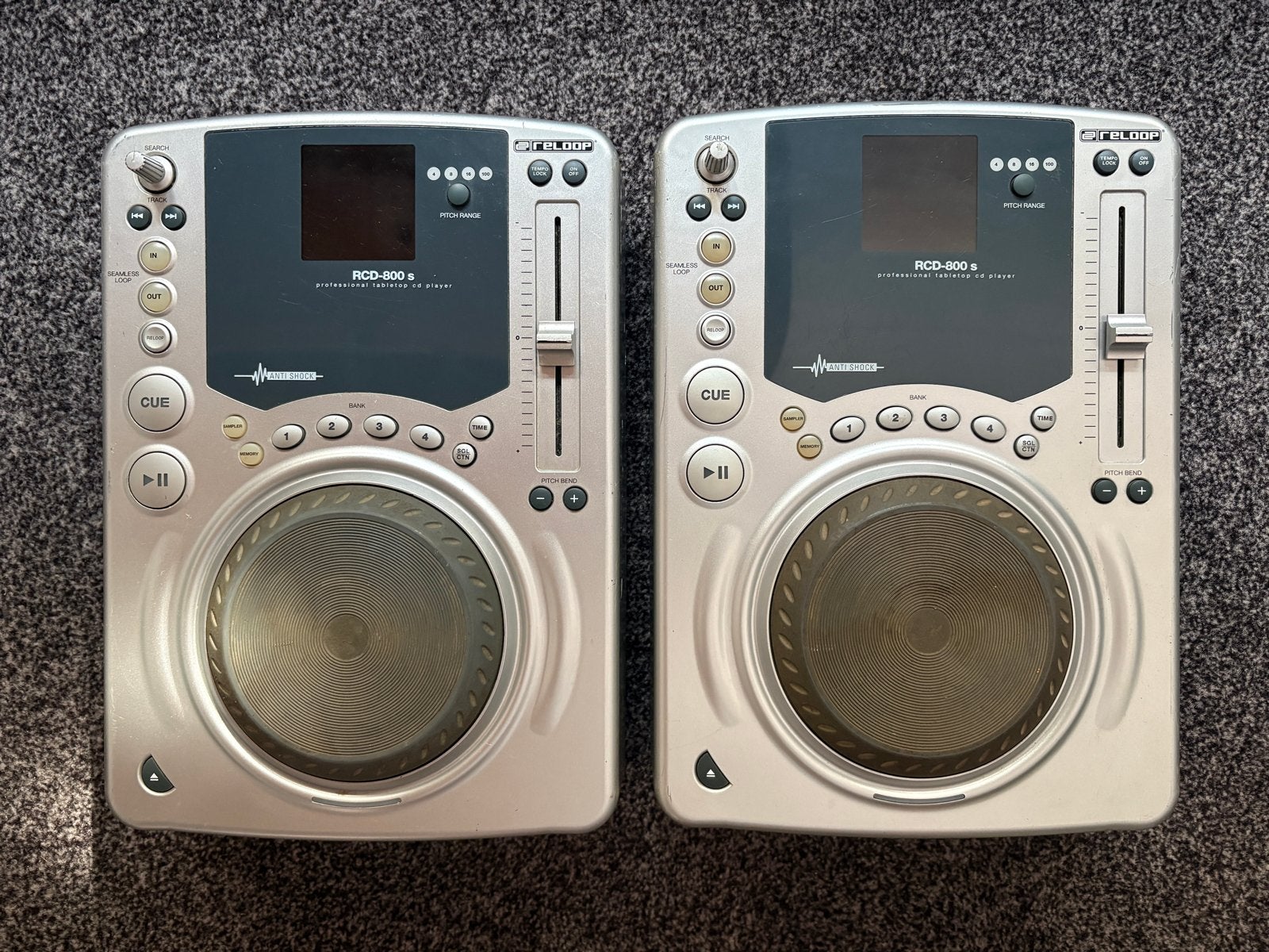 Reloop RCD-800s DJ CD Spelers (Set van 2), Ophalen of Verzenden, Gebruikt, Overige merken