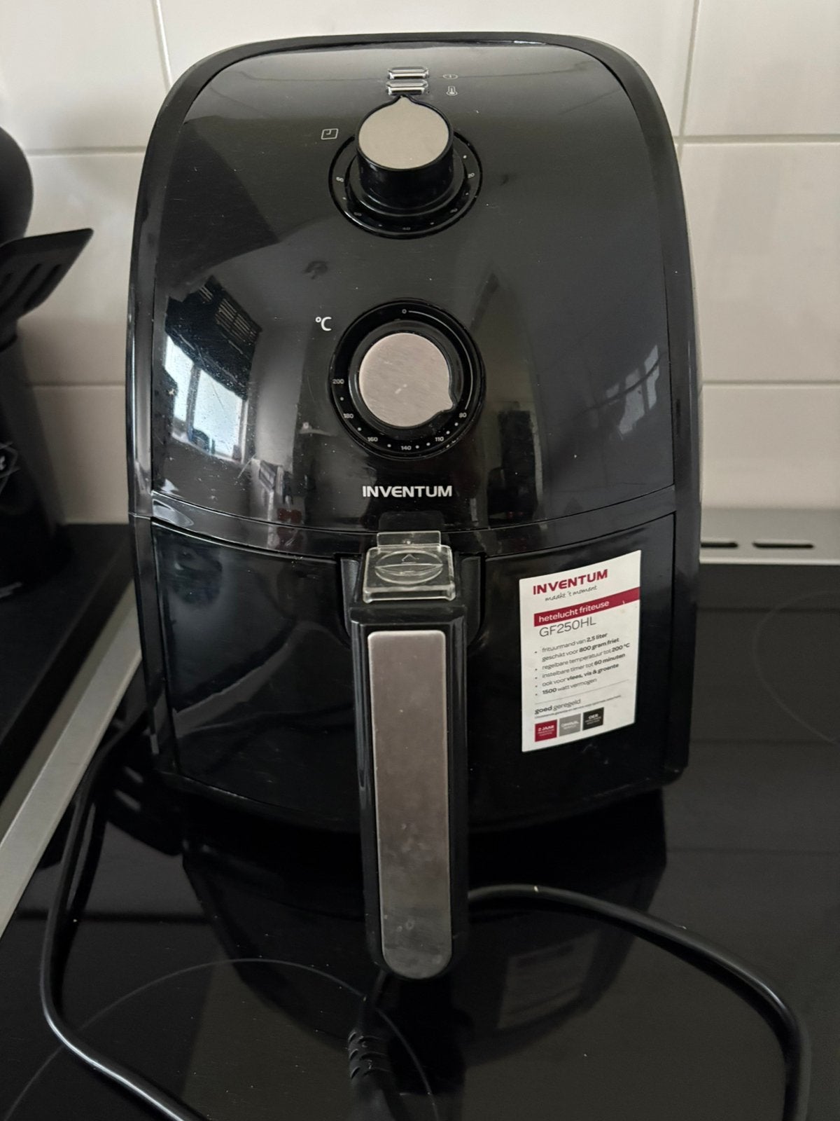 Airfryer inventum, Ophalen, Gebruikt, Airfryer, 750 t/m 999 gram