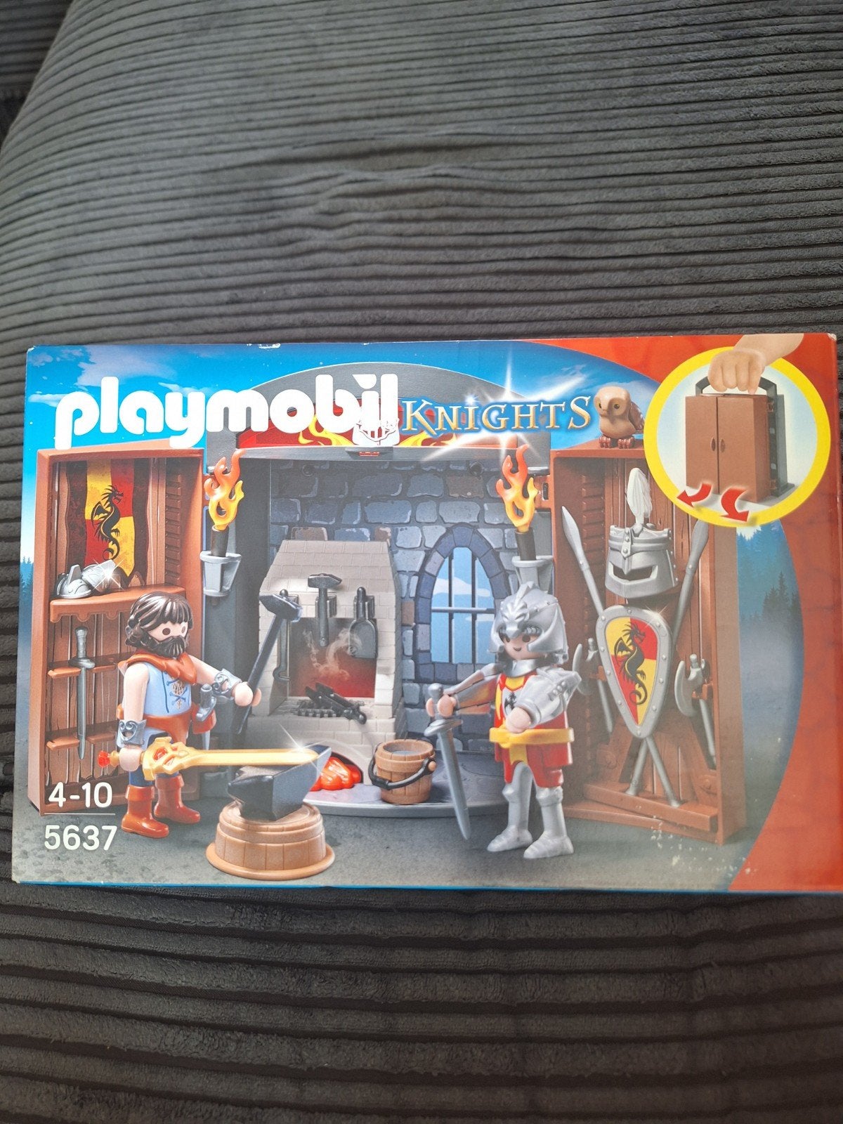 Playmobil Knights Smidse 5637 - Nieuw in doos, Ophalen of Verzenden, Nieuw, Jongen of Meisje