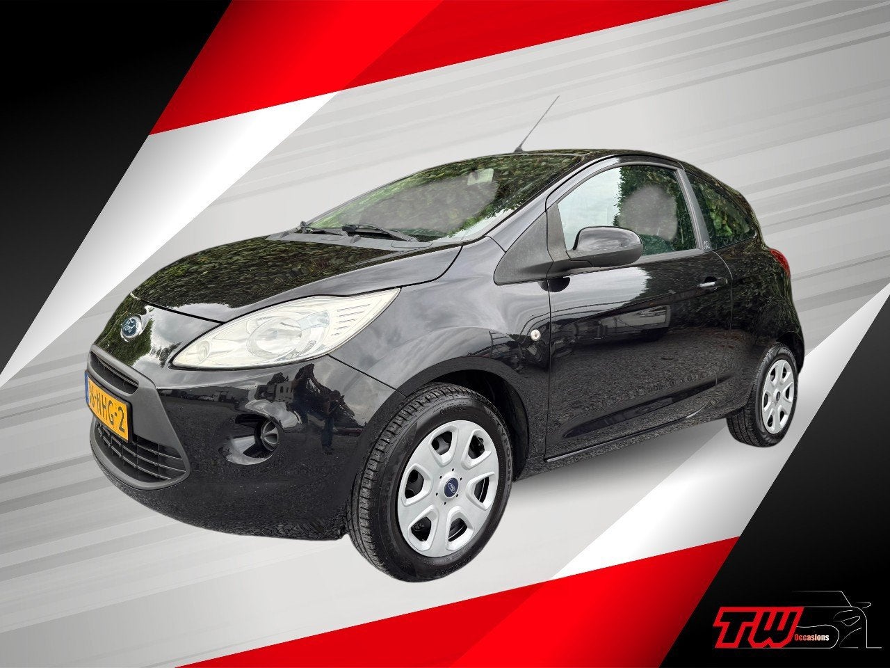 Ford Ka 1.2 Cool&Sound|NWE APK-DISTRIBUTIE & KOPPELING|AIRCO, Voorwielaandrijving, Stof, Gebruikt, 4 cilinders