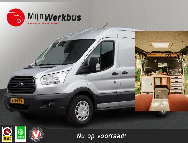 Ford Transit 330 2.0 TDCI L2H2 Trend CAMPER! Ombouw NEXT ROU, Stof, Euro 6, 4 cilinders, 14 km/l