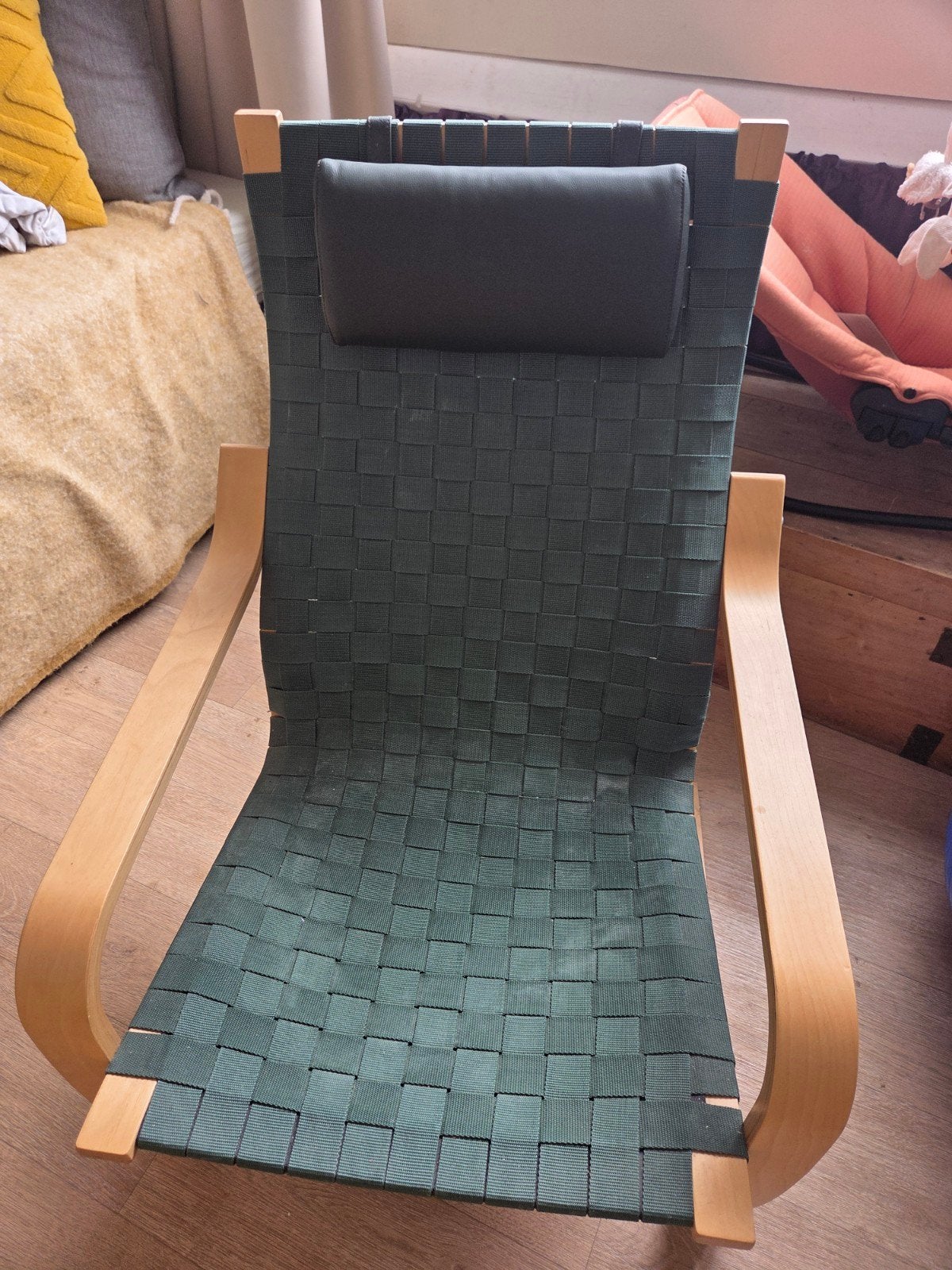 Gratis (vintage) Ikea Poäng stoel, Ophalen, Gebruikt, Overige kleuren, Eén