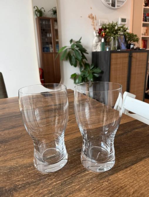 Villeroy & Boch bierglazen, Huis en Inrichting, Keuken | Servies, Glas of Glazen, Ophalen of Verzenden, Overige stijlen, Glas