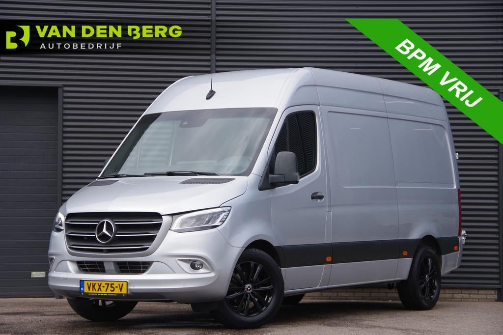 Mercedes-Benz Sprinter 319 3.0 CDI V6 L2H2 AUT. LED, 3.5T TR, Auto's, Automaat, Achterwielaandrijving, Gebruikt, Euro 6