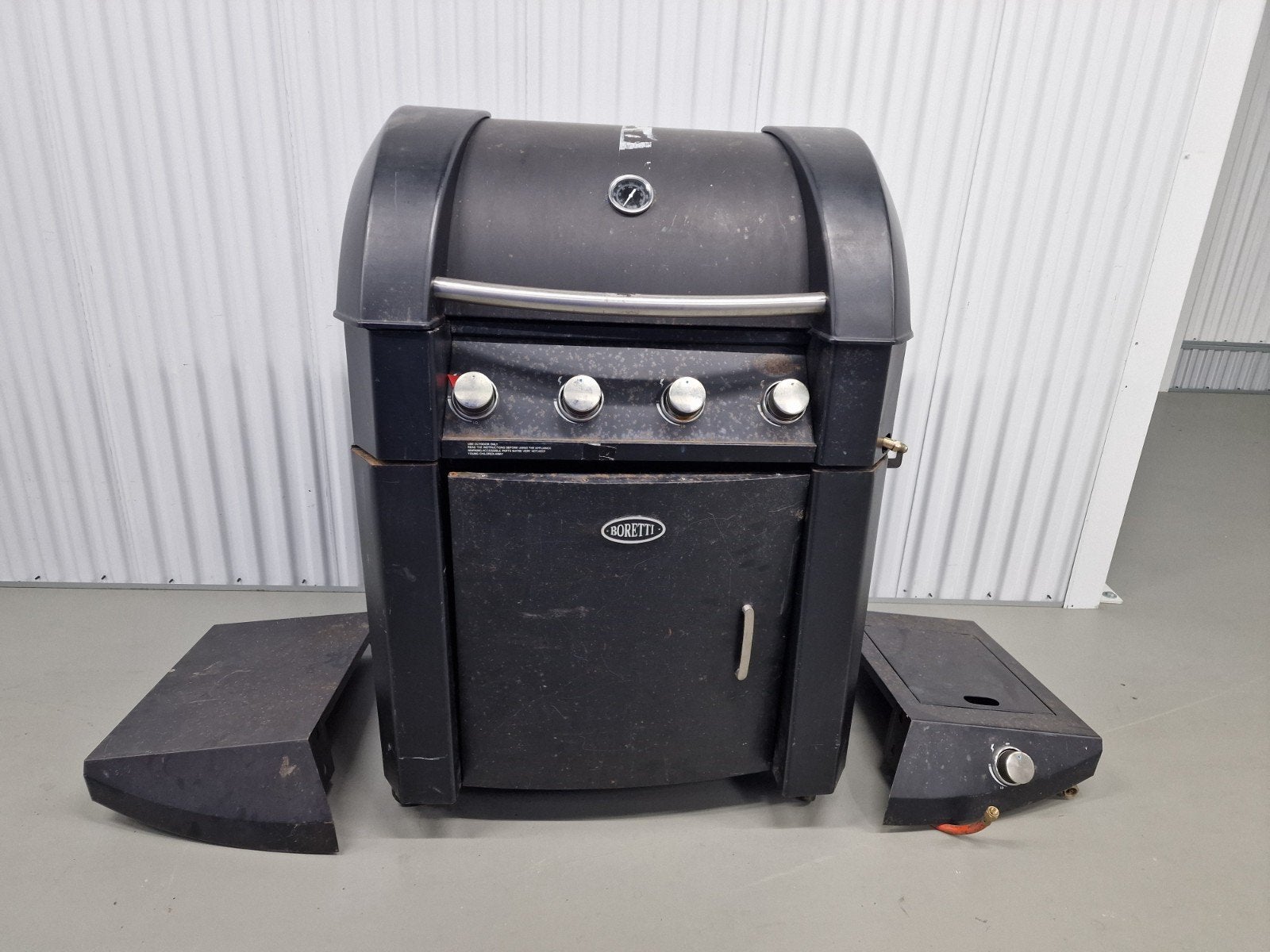 boretti gas bbq barbecue, Ophalen, Gebruikt, Boretti