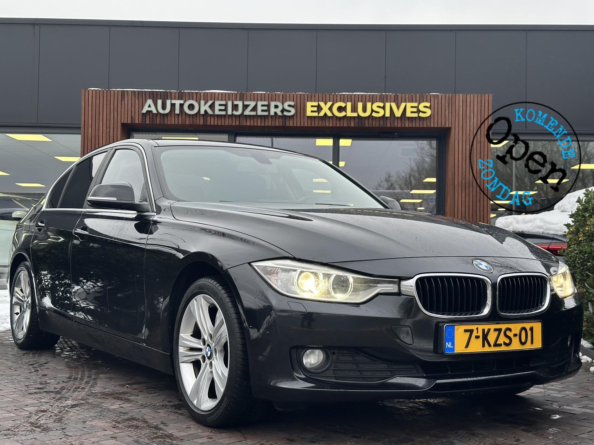 BMW 3-serie 320i EfficientDynamics Edition High Executive Xe, Auto's, Achterwielaandrijving, Gebruikt, 4 cilinders, Zwart
