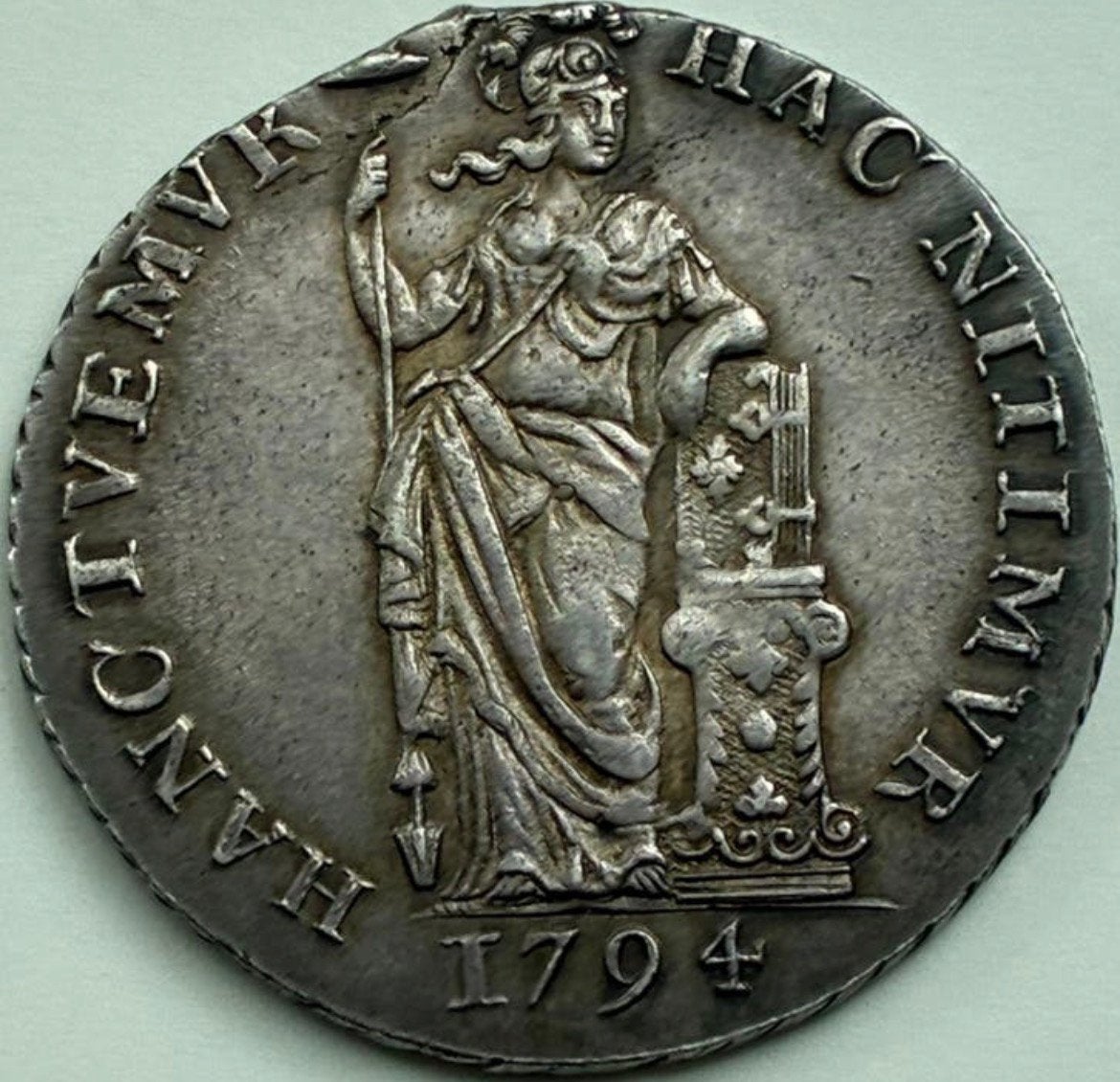 Holland, 1 gulden 1794 Prachtig, Postzegels en Munten, Munten | Nederland, Ophalen of Verzenden, Vóór koninkrijk