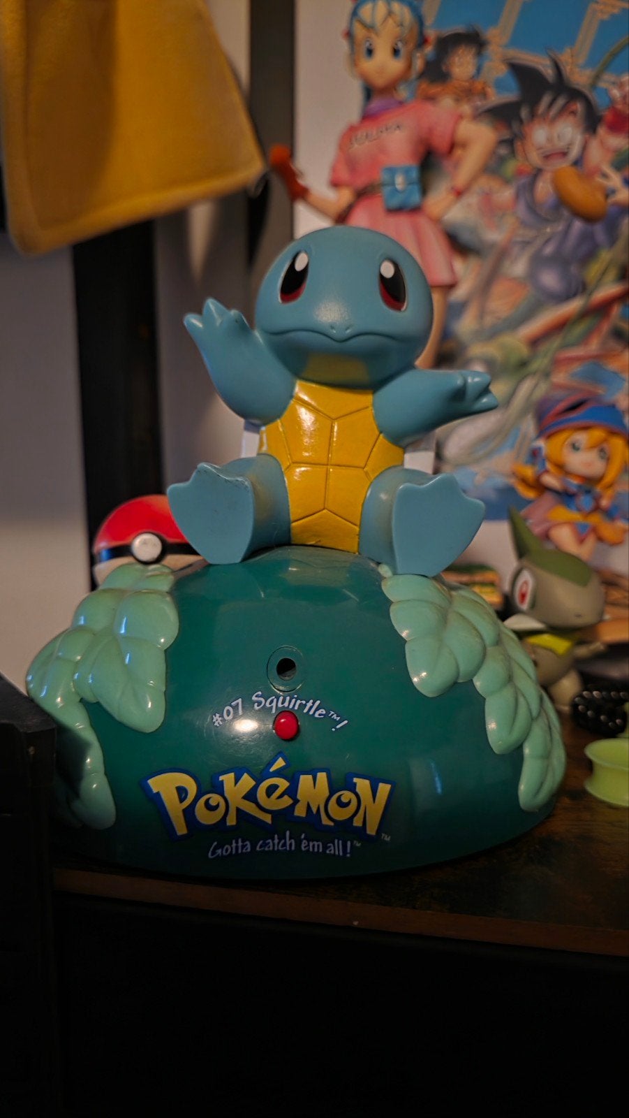Pokémon #07 Squirtle Pratend Speeltje 1999 Trendmasters, Ophalen, Zo goed als nieuw