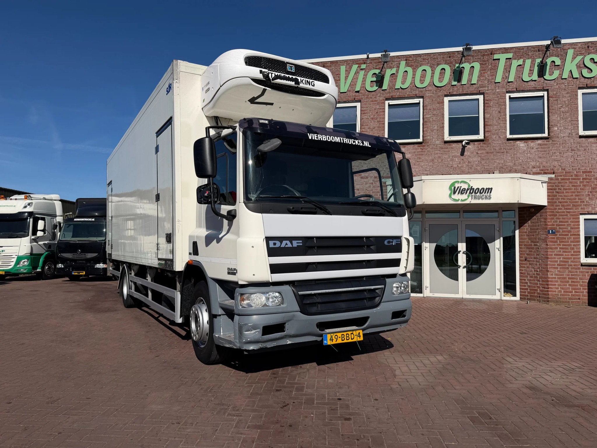 DAF CF 65 CF65-300 Koelwagen met klep / Thermoking / Euro5, Auto's, Automaat, Euro 5, Achterwielaandrijving, Origineel Nederlands
