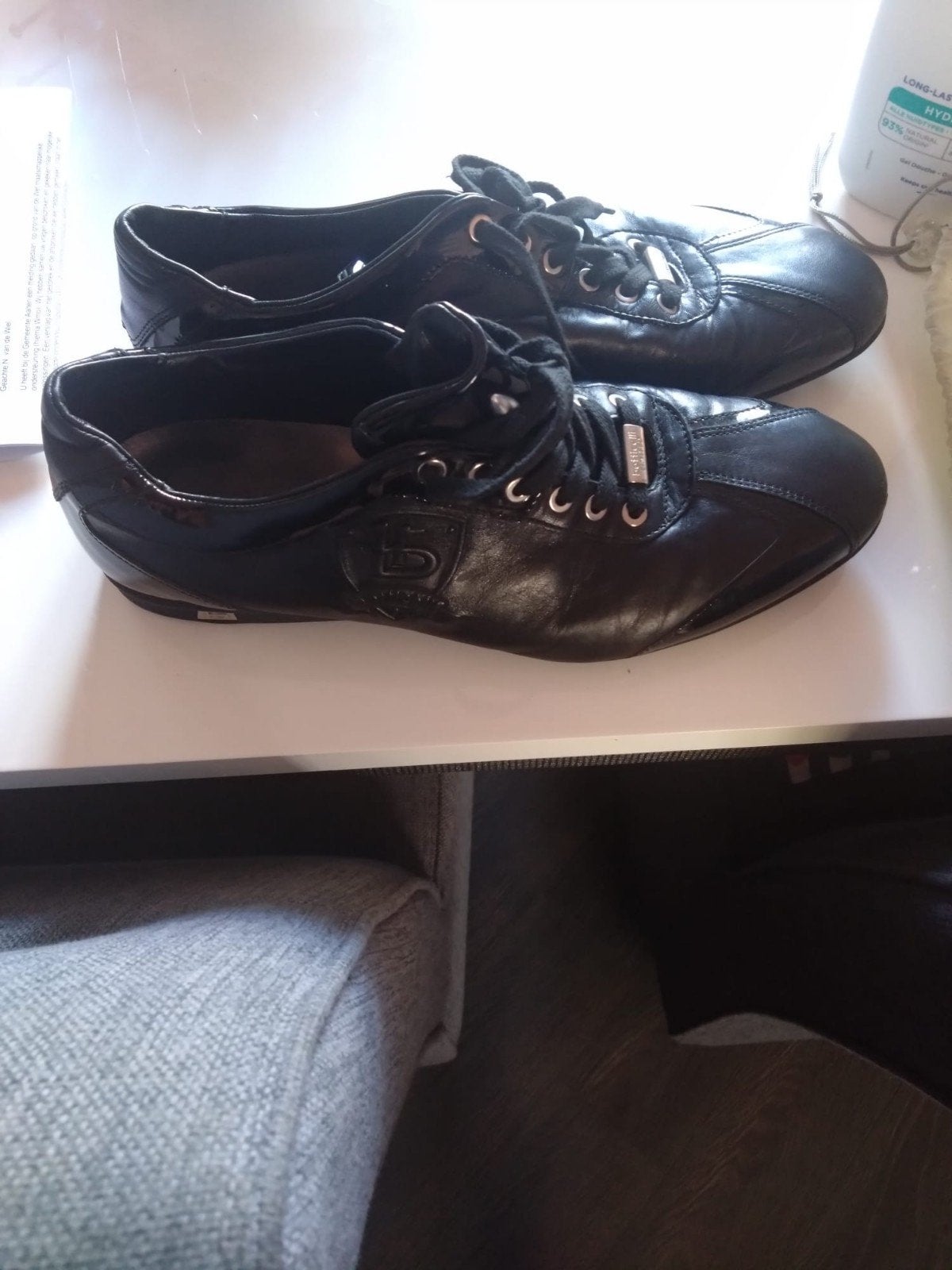 Nette Botticelli schoenen, maat 43, met stoffen zak, Ophalen, Zwart, Gedragen, Botticelli