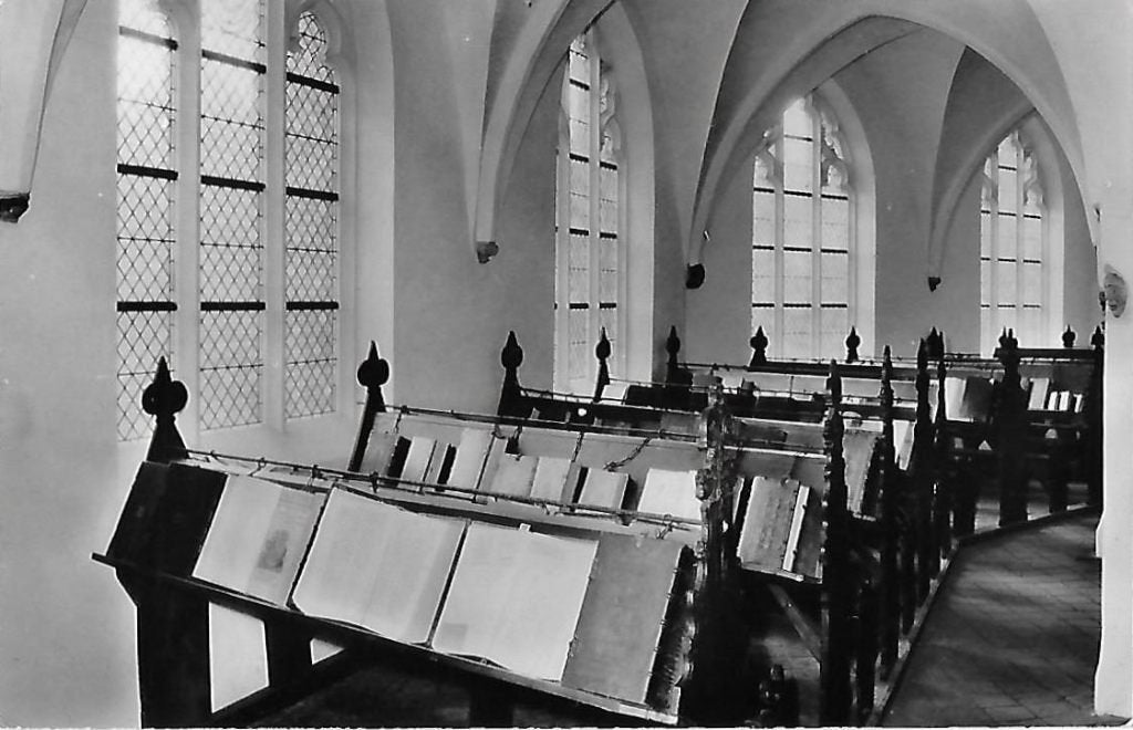 Zutphen librije oude ongelopen ansichtkaart ( 10012, Ophalen of Verzenden, 1960 tot 1980, Gelopen