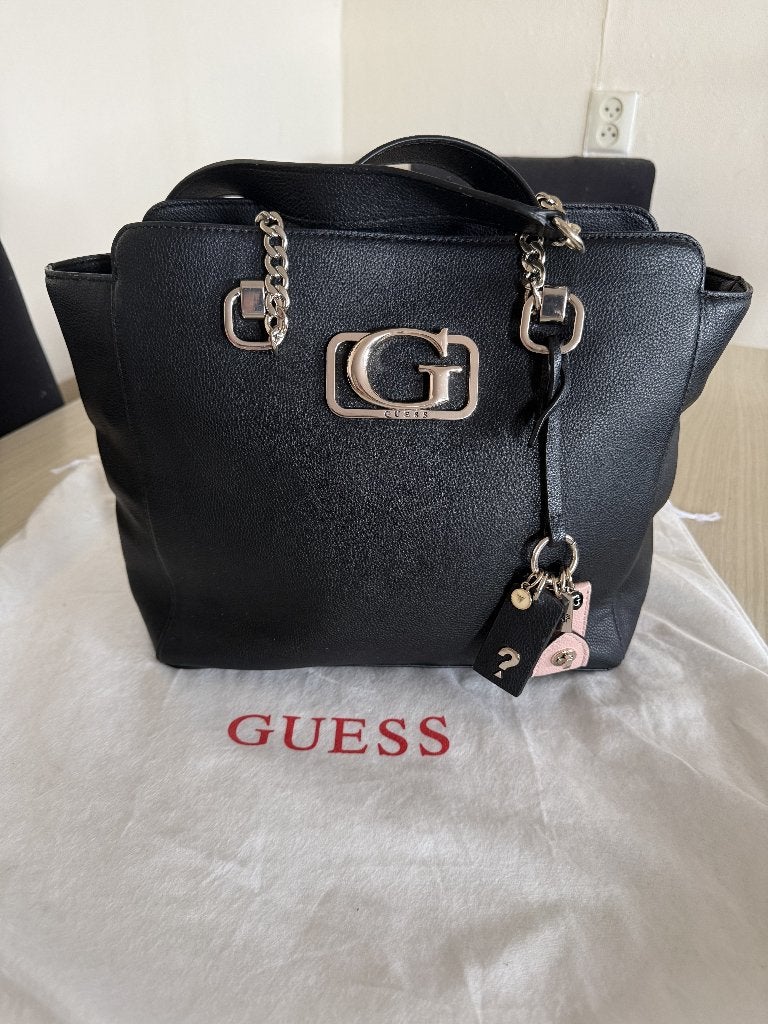 Zwarte Guess Tas, Verzenden, Nieuw, Zwart, Handtas