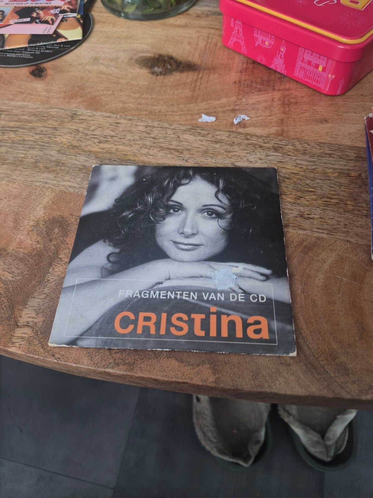 Cristina - Fragmenten van de CD (Promo CD), Ophalen of Verzenden, Gebruikt, Album, Promo