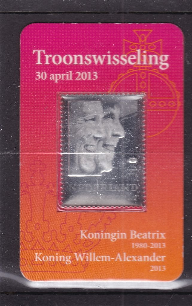 2013,  Troonwisseling  30 april 2013,  postfris., Postzegels en Munten, Postzegels | Nederland, Verzenden, Na 1940, Postfris