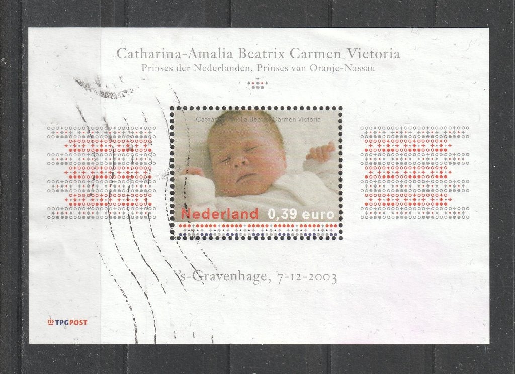 59 M --Blok 2243 Koninklijke Familie 2004, Verzenden, Na 1940, Gestempeld