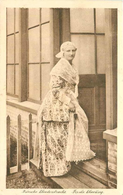 377-593-017 Friesche Kleedergracht, Verzenden, Voor 1920, Friesland