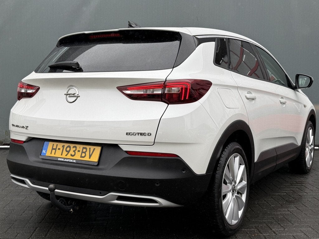 Opel Grandland X BWJ 2020 1.5 CDTi 131 PK Business Executive, Auto's, Opel, Voorwielaandrijving, Gebruikt, Leder en Stof, Wit