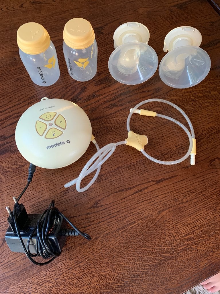 Borstkolf, Medela swing maxi (inclusief tas), Ophalen of Verzenden, Gebruikt, Borstkolf, Medela