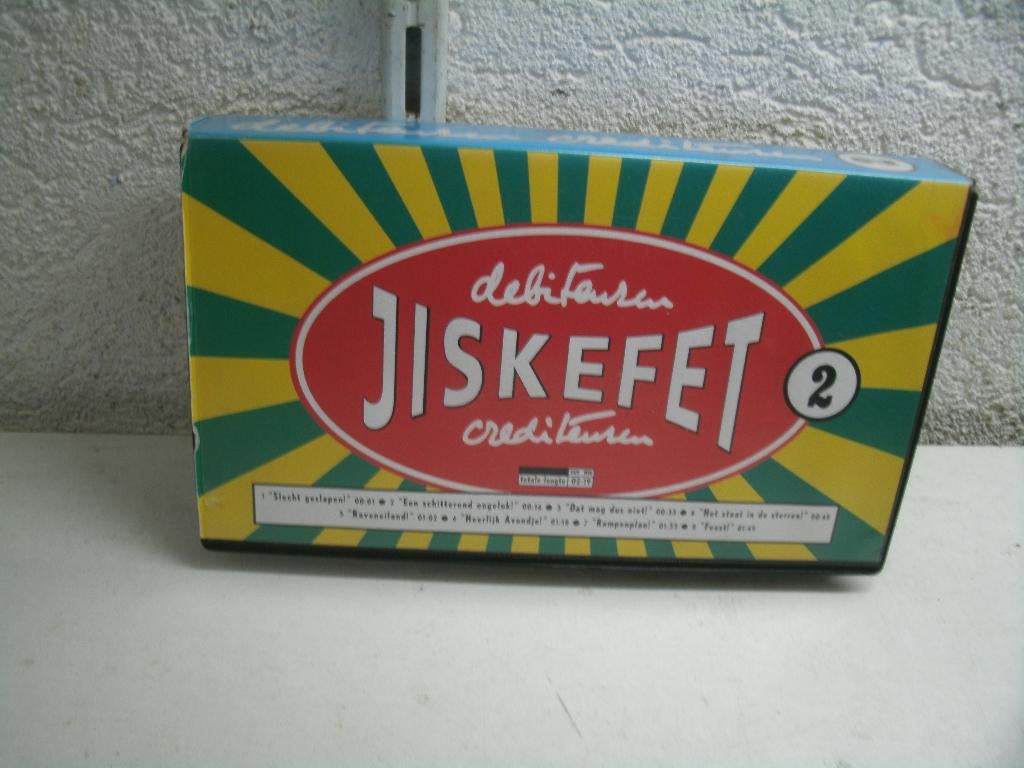 vhs 152b jiskefet 2, Cd's en Dvd's, VHS | Film, Alle leeftijden, Ophalen of Verzenden, Zo goed als nieuw, Actie en Avontuur