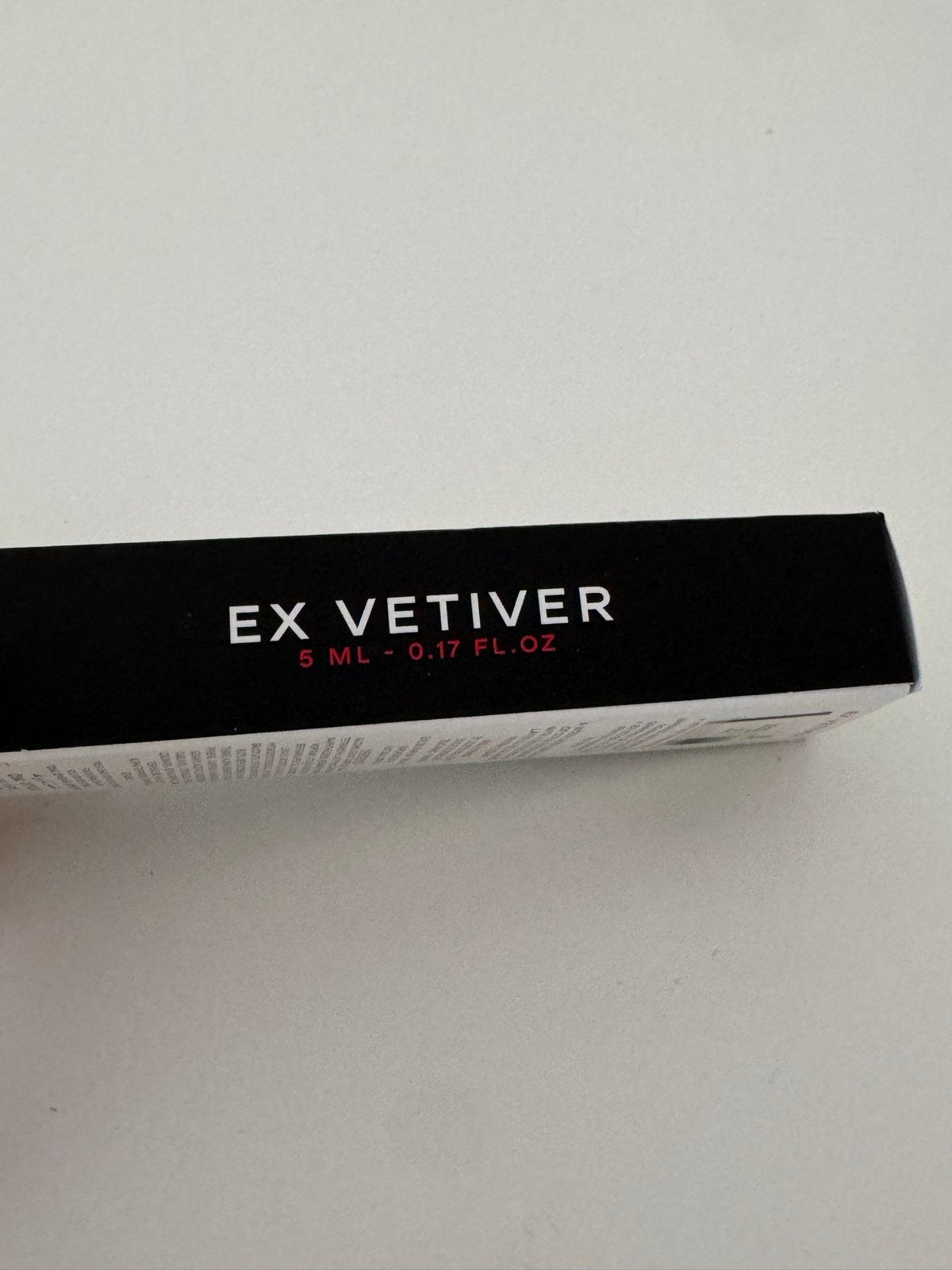 Juliette Has a Gun Ex Vetiver parfum sample 5 ml, Ophalen of Verzenden, Nieuw