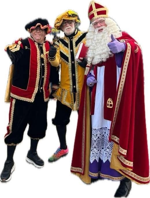 sint en 2 pietem huisbezoek bedrijven bezoek, Ophalen of Verzenden