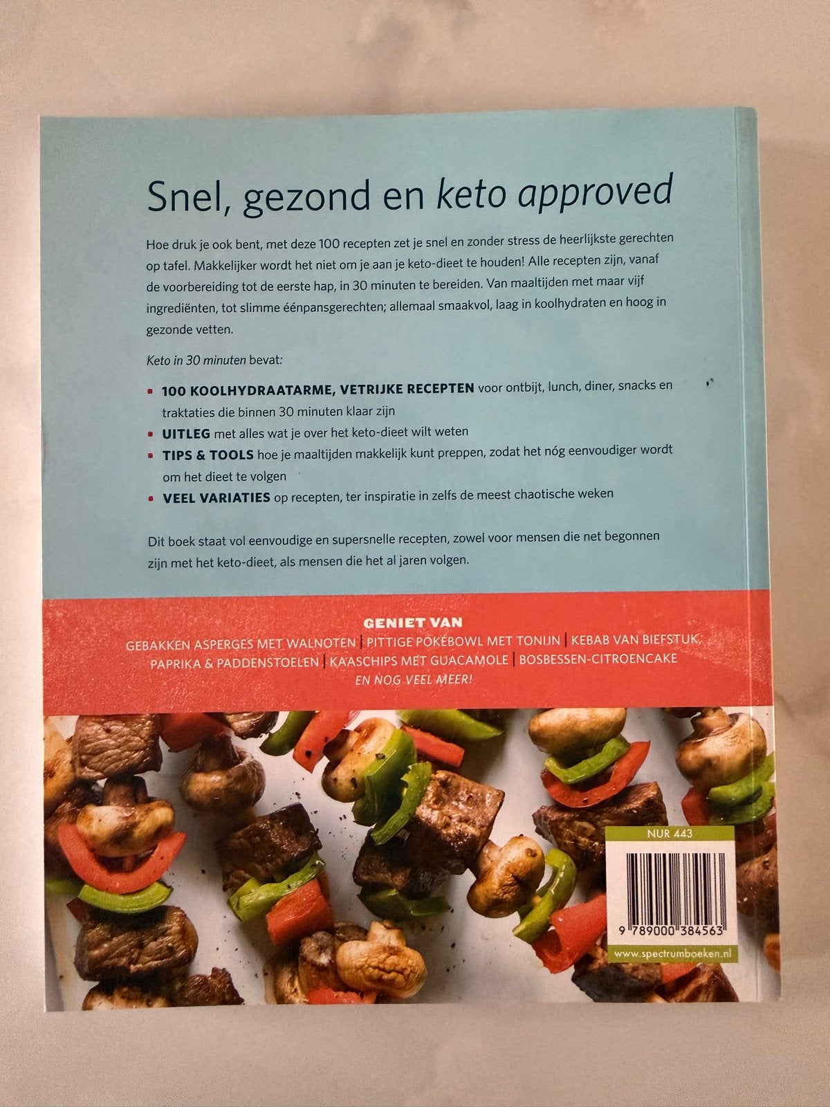 Keto in 30 minuten - Jen Fisch (Kookboek), Ophalen of Verzenden, Zo goed als nieuw