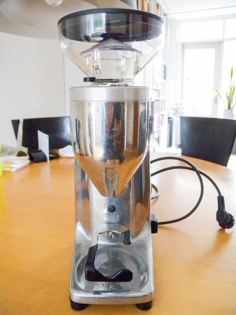 Espresso molen Quamar Q50E, Witgoed en Apparatuur, Koffiezetapparaten, Ophalen, Gebruikt, Espresso apparaat