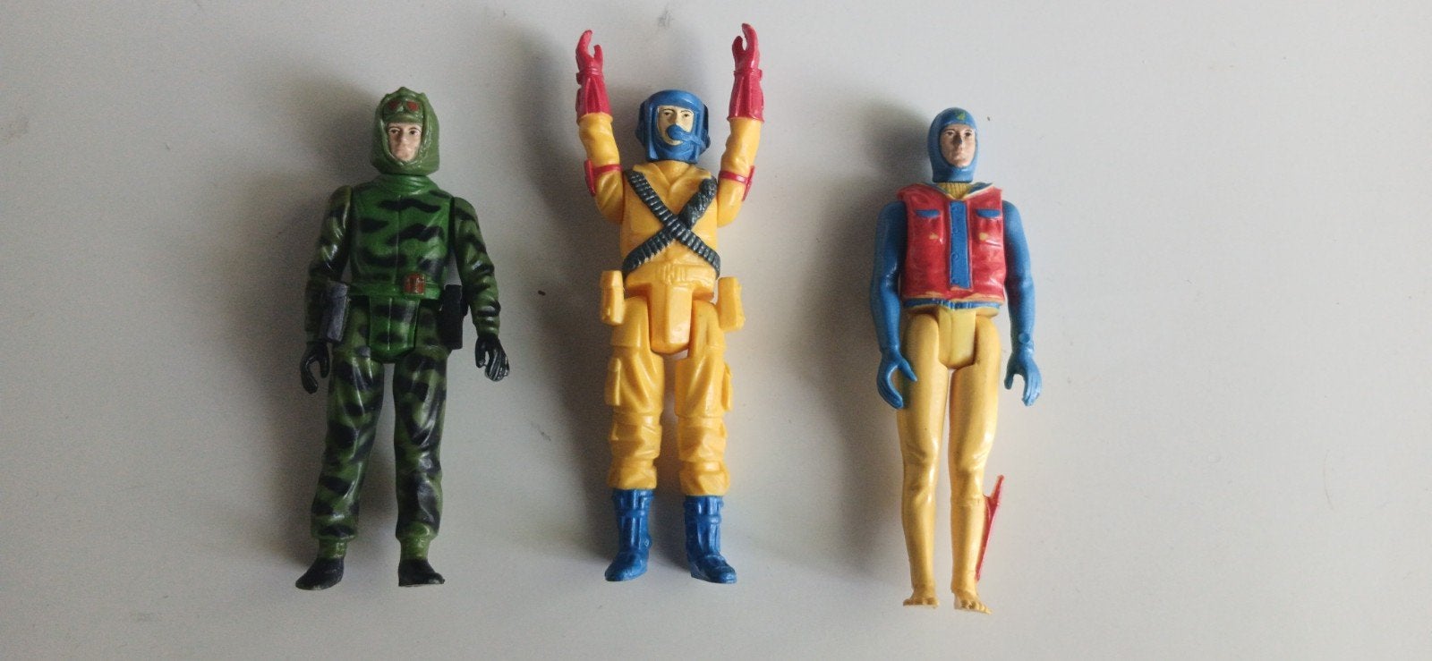Action Force Figuren - Set van 3, Ophalen of Verzenden, Gebruikt