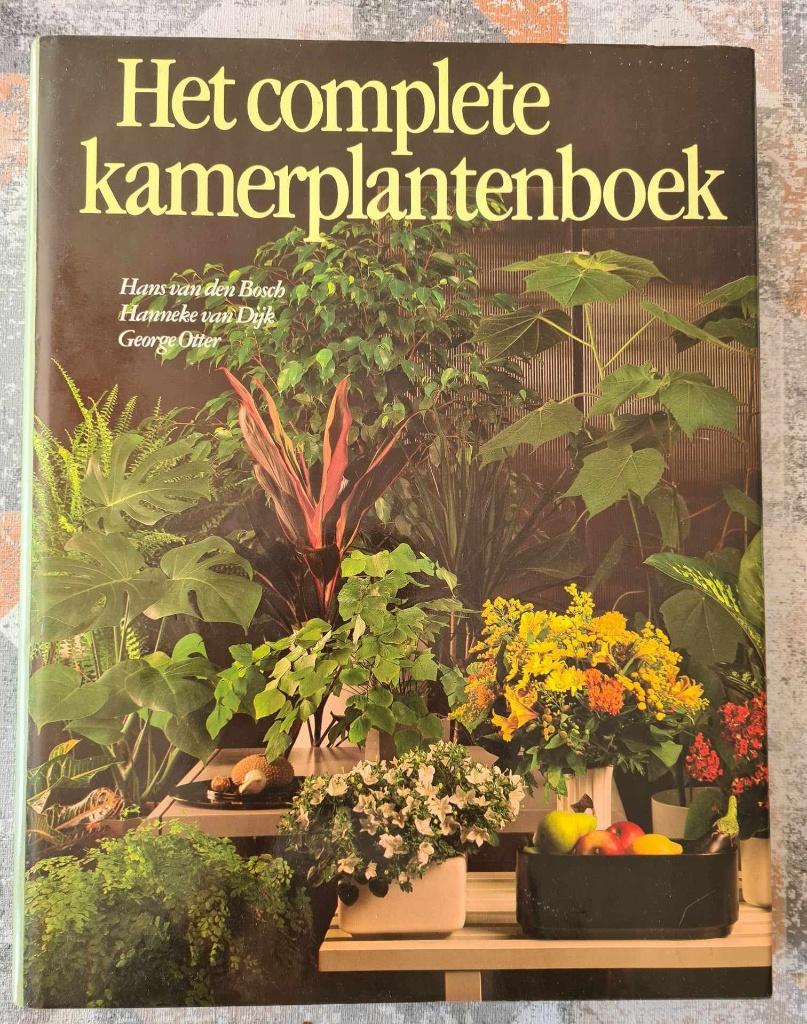 Het complete kamerplantenboek – Hans van den Bosch, Boeken, Ophalen of Verzenden, Zo goed als nieuw, Kamerplanten