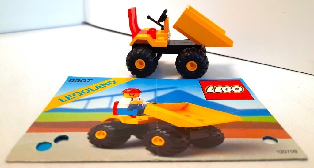 Lego Mini Dumper 6507 (1989), Kinderen en Baby's, Speelgoed | Duplo en Lego, Verzenden, Gebruikt, Complete set, Lego